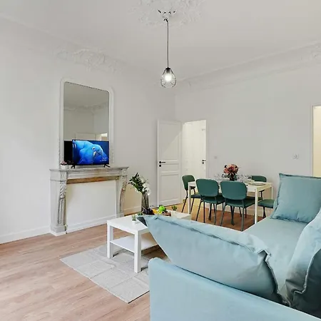 Superb Typical Parisian - 3br8p - Reaumur Apartmán *